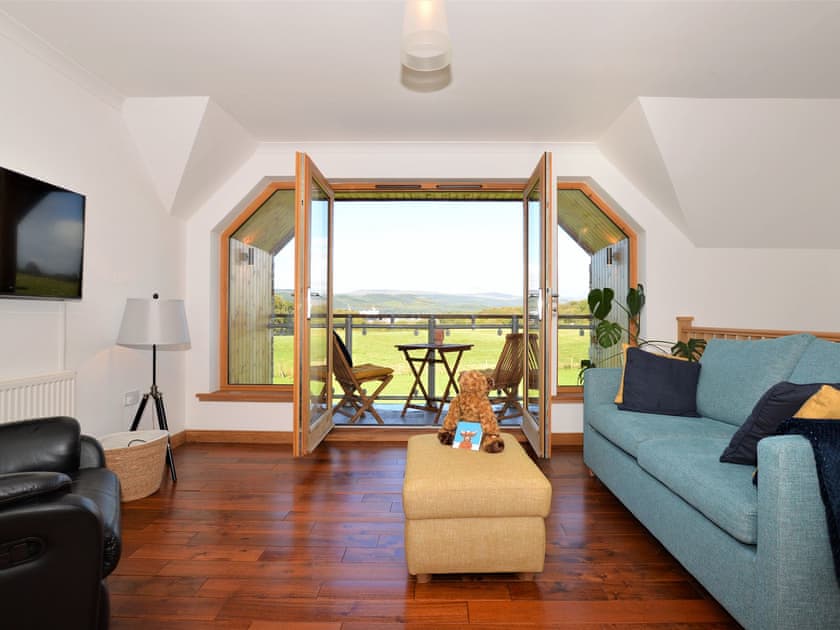 Upstairs living room | Kennacraig Lodge, Tarbert