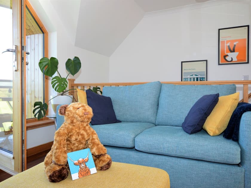 Upstairs living room | Kennacraig Lodge, Tarbert