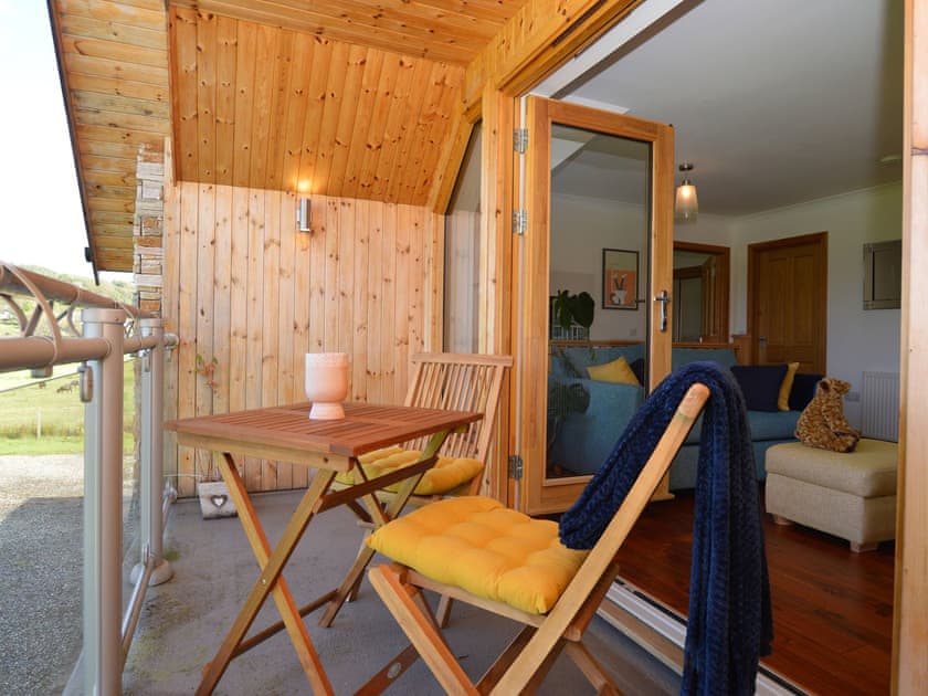 Balcony | Kennacraig Lodge, Tarbert