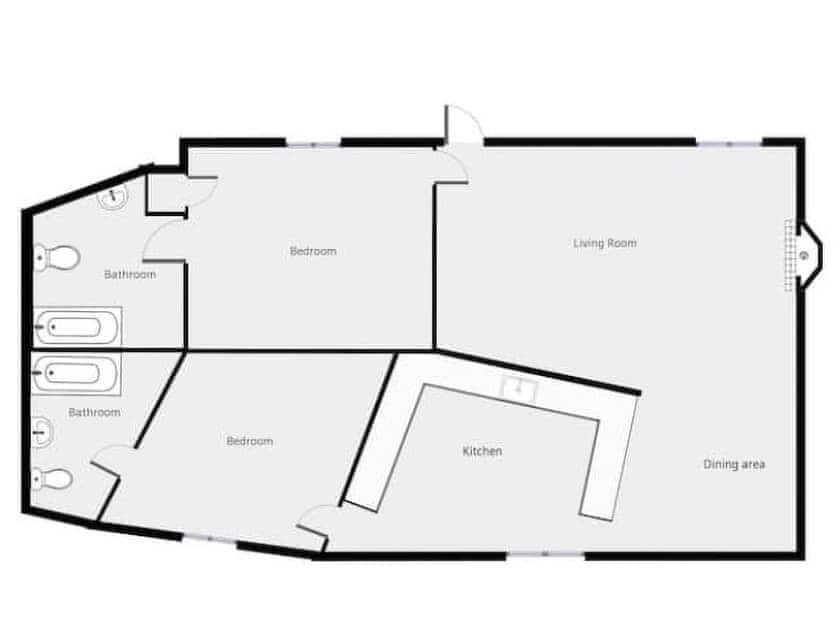 Floor plan | Lark - Champernhayes, Wooton Fitzpaine, near Charmouth
