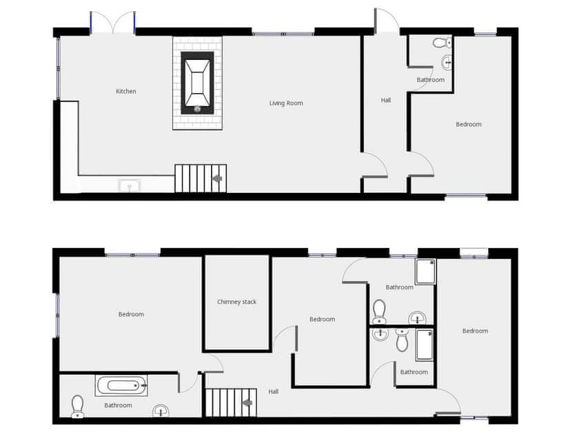 Floor plan | The Farmhouse - Champernhayes, Wooton Fitzpaine, near Charmouth