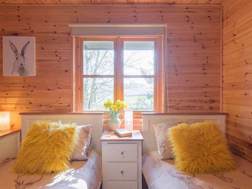 Twin bedroom | Woodend Lodges- Ben Macdui - Woodend Lodges, Glassel, near Banchory