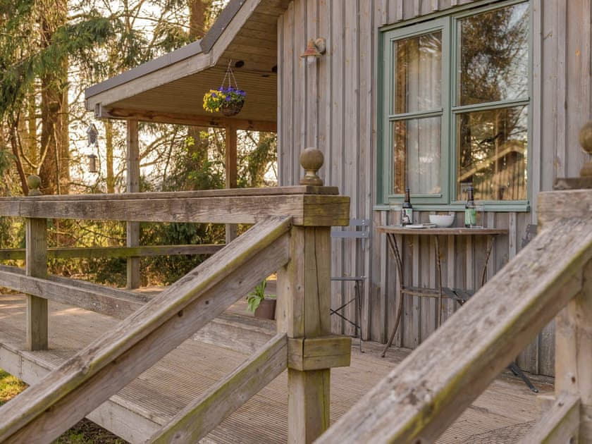 Outdoor area | Woodend Lodges- Ben Macdui - Woodend Lodges, Glassel, near Banchory