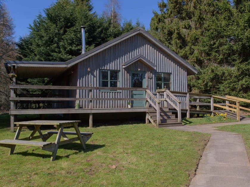 Exterior | Woodend Lodges- Clachnaben - Woodend Lodges, Glassel, near Banchory