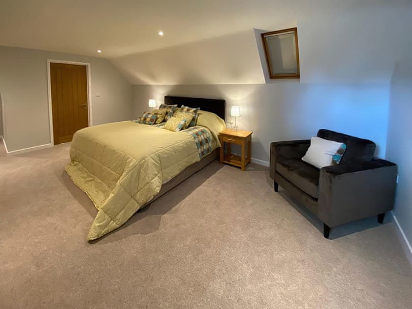 Double bedroom | Woodpecker Lodge, Wyton
