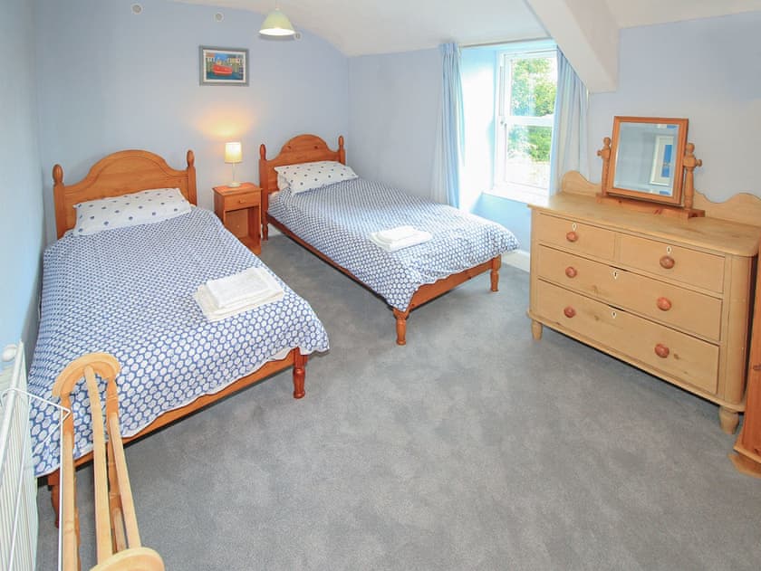 Bedroom 3 - 1st floor twin | Former Farmhouse, Llanbedr
