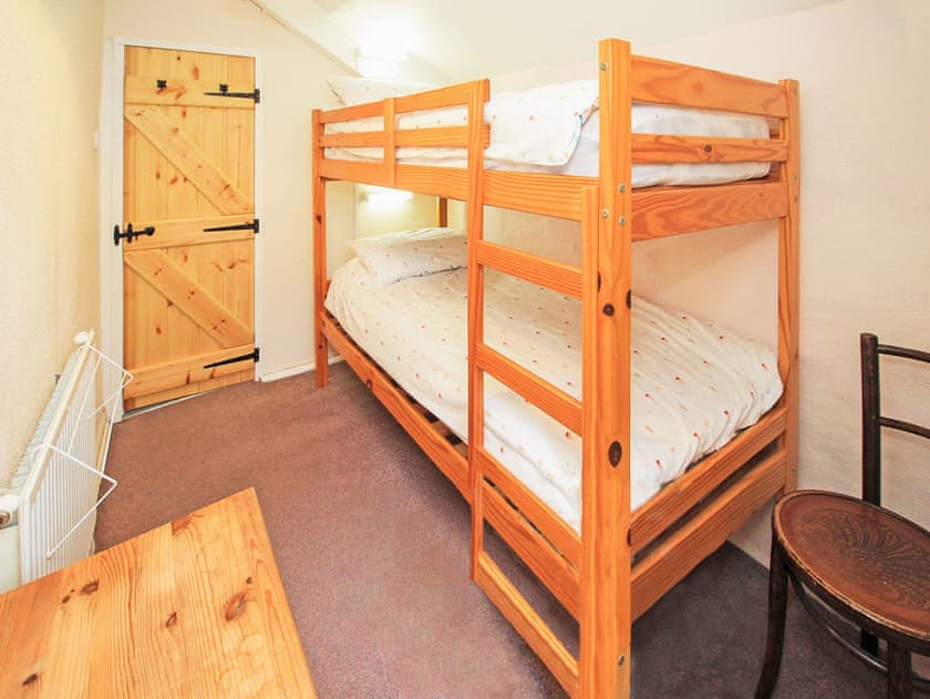 Bedroom 6 - 1st floor small child size bunk beds | Former Farmhouse, Llanbedr