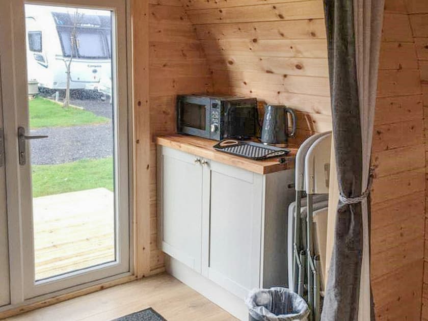 Kitchen area | Lavender - Centry Glamping Pods, Brixham