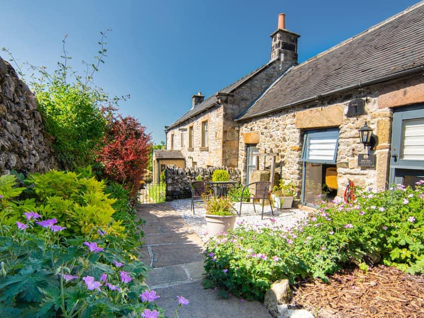 Peaceful courtyard with sitting-out area | Bailey’s Barn, Bonsall, near Matlock