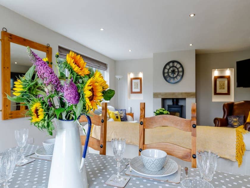 Dining Area | Bee Keepers Cottage - Lower Delves Farm, Shirland, near Alfreton