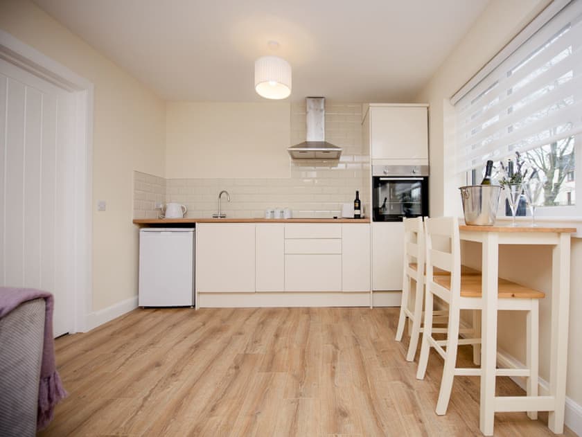 Kitchen | Stobhan Apartment, Fort William