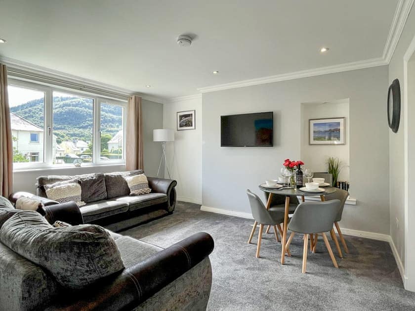 Living room | Lochiel Apartment, Fort William