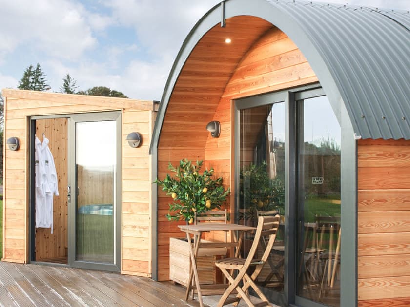 Decking | Knockan - Hillhead Hideaways, Newmill, nr Keith