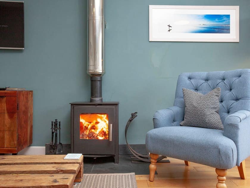 Living area | Semybadazee, Widemouth Bay