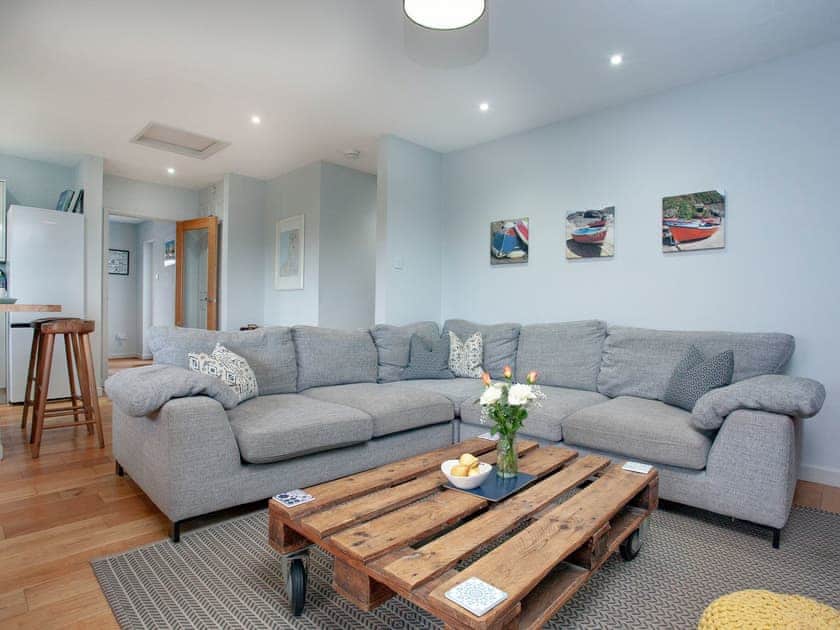Living area | Semybadazee, Widemouth Bay