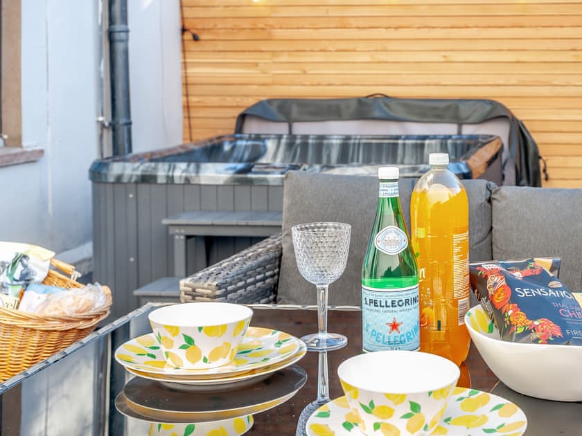 Outdoor area | West House, Wooler