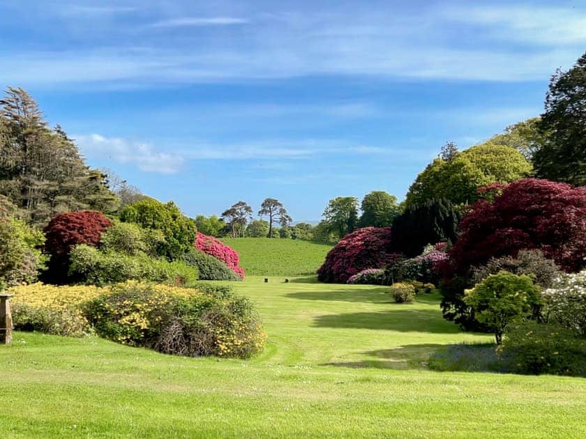 Garden and grounds | Garden Cottage - Corsewall Estate Holiday Cottages, Kirkcolm, near Stranraer