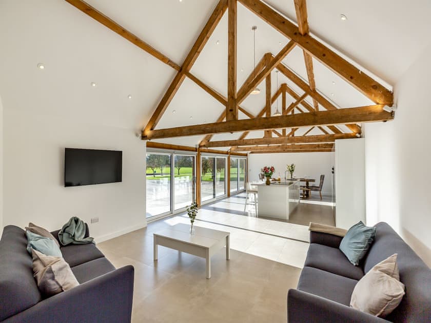 Open plan living space | Buckley Farm, Barn 1 - Buckley Farm Barns, Oswestry