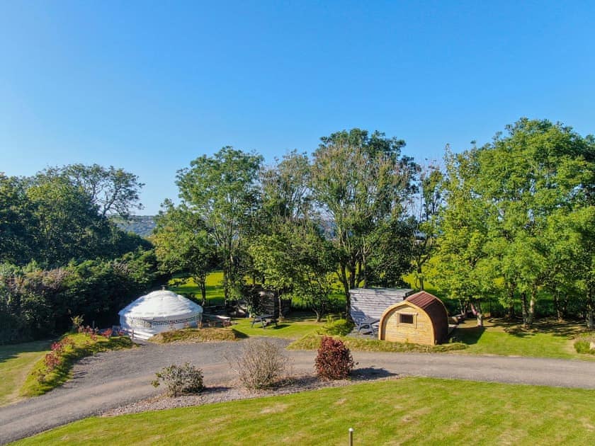 Exterior | Y Cwtch - Tregoes Pods and Domes, Fishguard