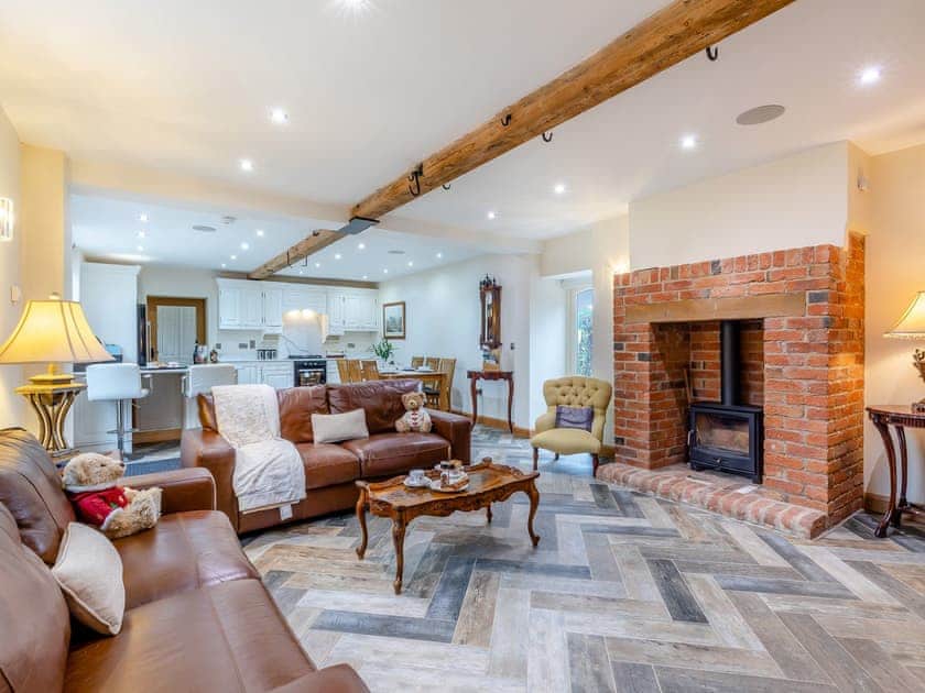 Living area | The Cottage at Ostrich Farm, Longford, near Ashbourne