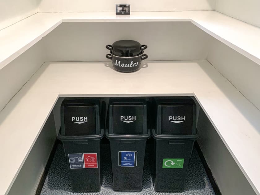 Pantry and recycling area | Milnhead Cottage, Dumfries