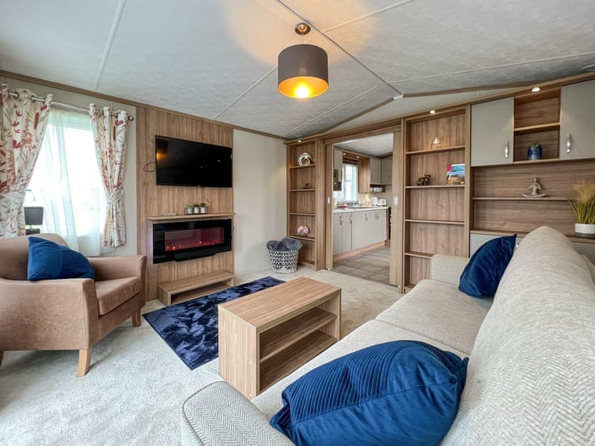 Living area | Triskele Lodge 54, St Andrews