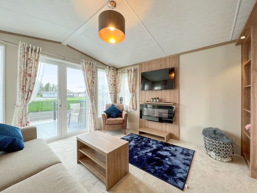 Living area | Triskele Lodge 54, St Andrews