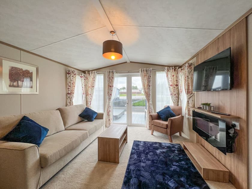 Living area | Triskele Lodge 54, St Andrews
