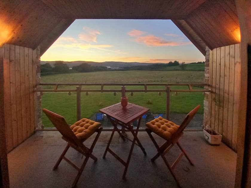 Terrace | Kennacraig Lodge, Tarbert