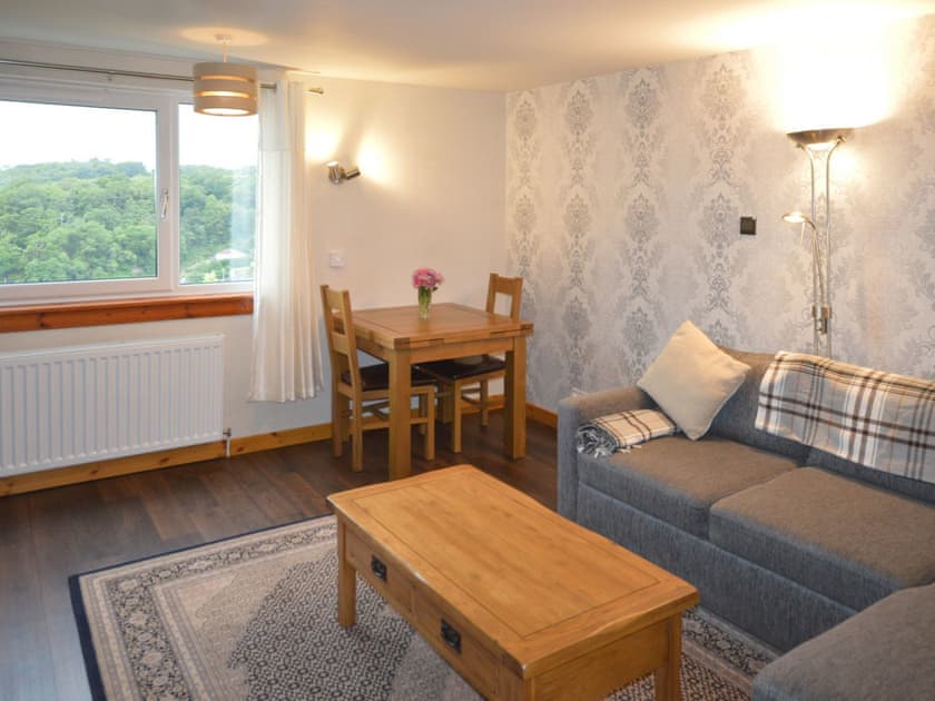 Living room/dining room | Ardura Apartment No 2 - Ardura Apartments, Oban