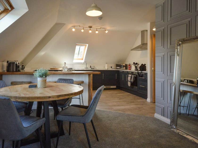 Open plan living space | Old Distillery Apartment, Fort William