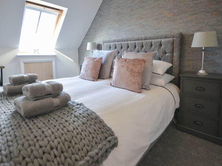 Double bedroom | Old Distillery Apartment, Fort William