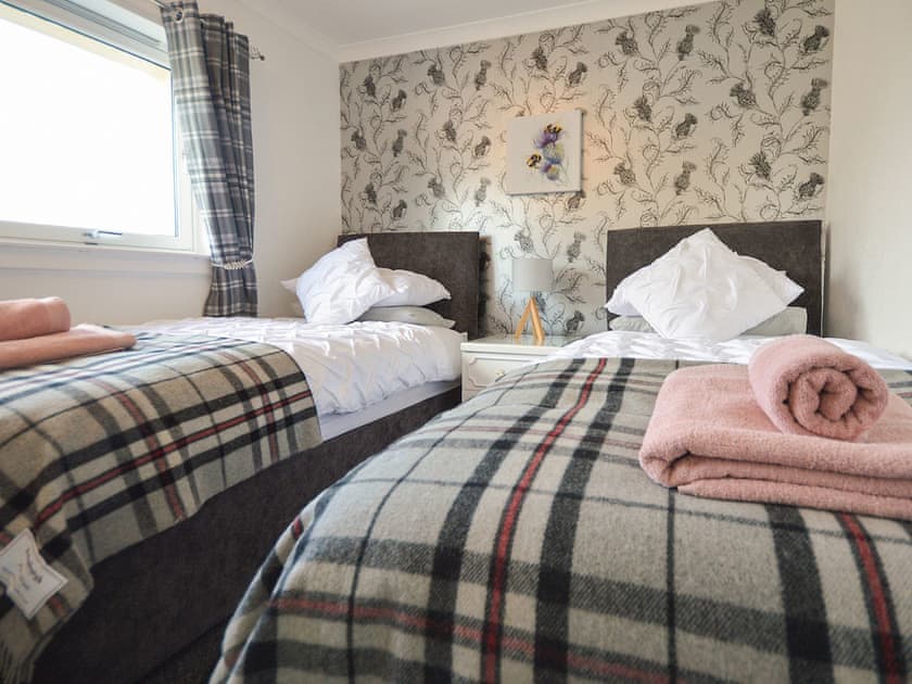 Twin bedroom | Sealladh Mairi, Caol, near Fort William