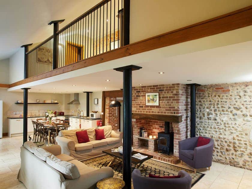 Open plan living space | The Strawhouse - Manor Mews, Tattersett, near Fakenham