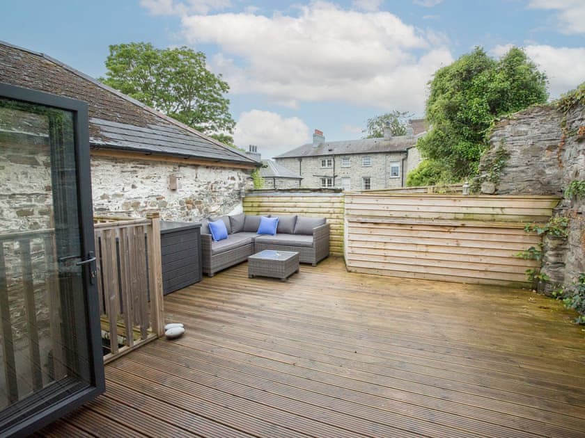 Patio | Castle Cottage, Cardigan