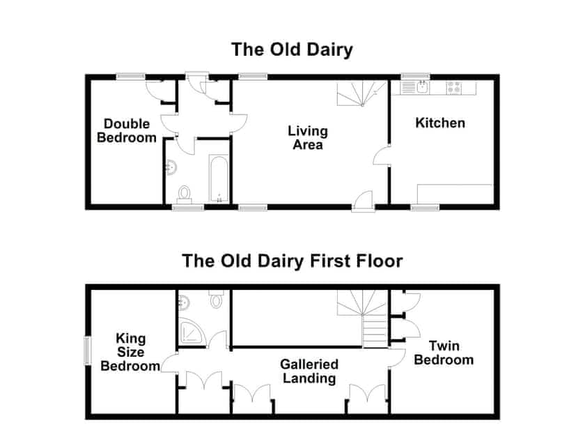 Floor plan | The Old Dairy - Manor Mews, Tattersett, near Fakenham