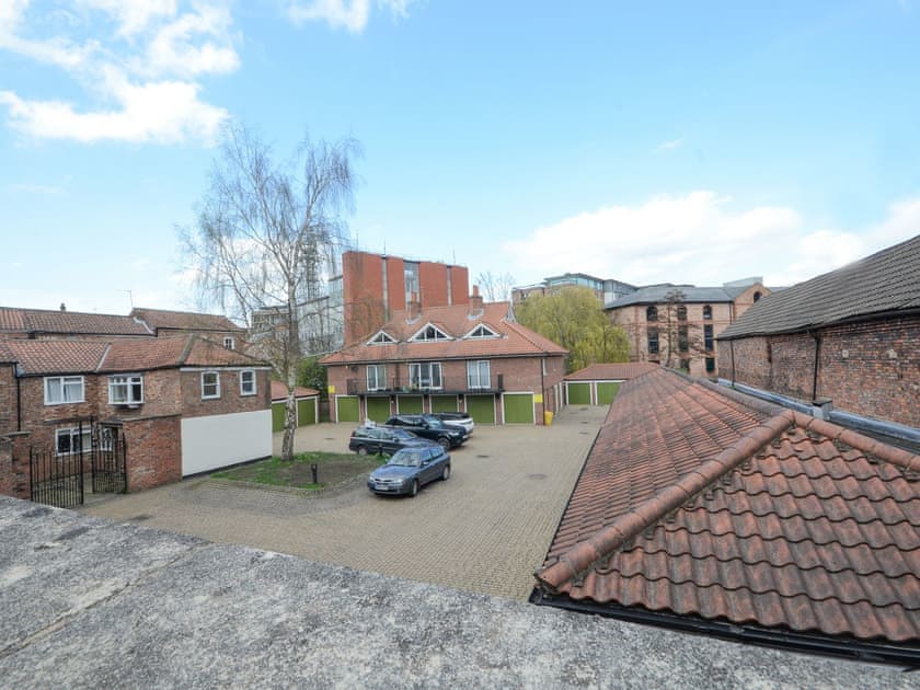 Upstairs view of the parking area | Fossgate, York