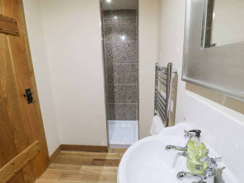 Shower room | Stables - Cloncaird Castle, Kirkmichael, near Ayr