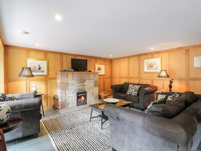 Living area | Coach House - Cloncaird Castle, Kirkmichael, near Ayr