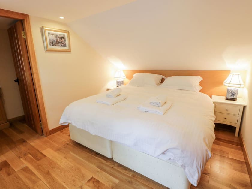 Double bedroom | Coach House - Cloncaird Castle, Kirkmichael, near Ayr