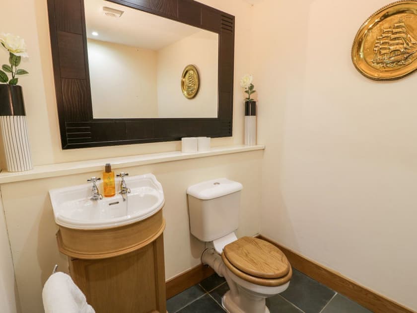 Shower room | Coach House - Cloncaird Castle, Kirkmichael, near Ayr