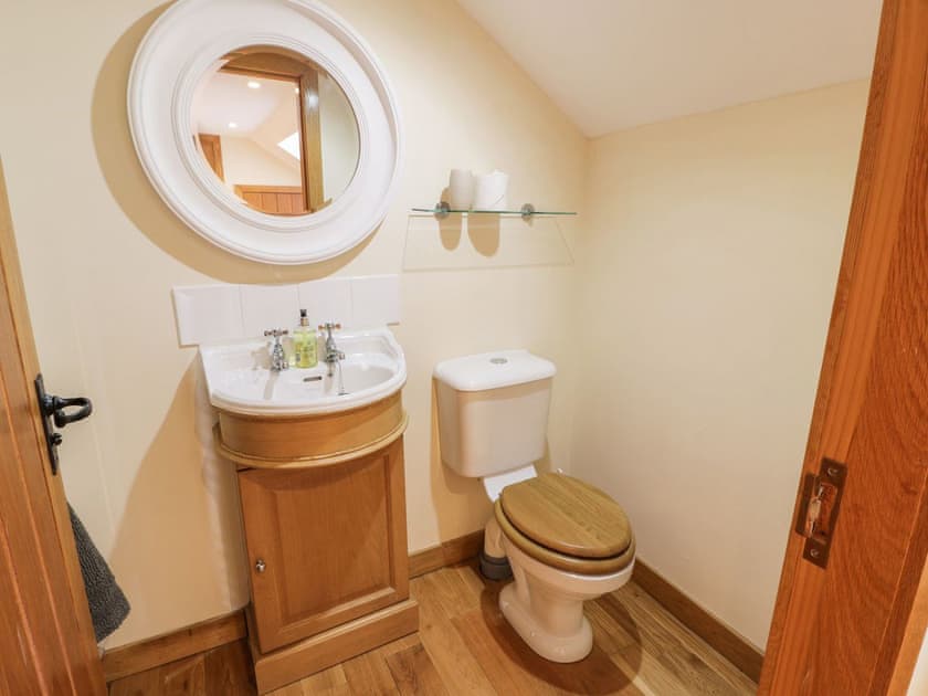 Shower room | Coach House - Cloncaird Castle, Kirkmichael, near Ayr