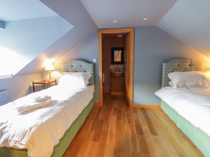 Twin bedroom | Tack Room - Cloncaird Castle, Kirkmichael, near Ayr