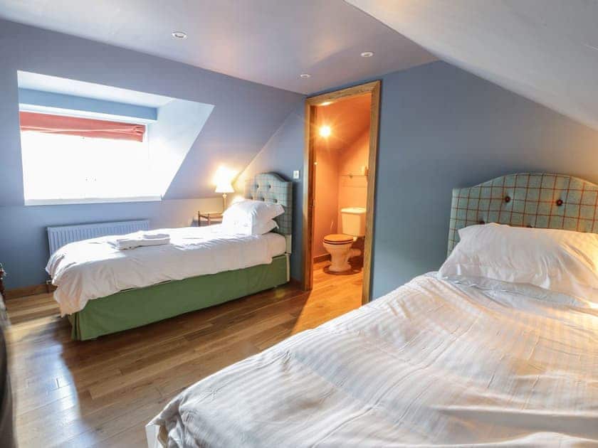 Twin bedroom | Tack Room - Cloncaird Castle, Kirkmichael, near Ayr