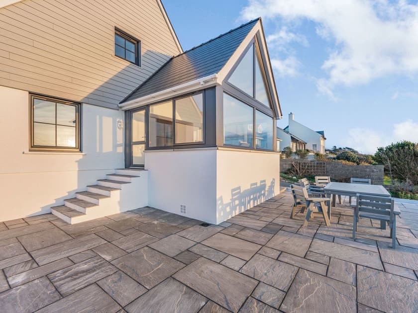 Outdoor area | Crug Y Bar, Cardigan