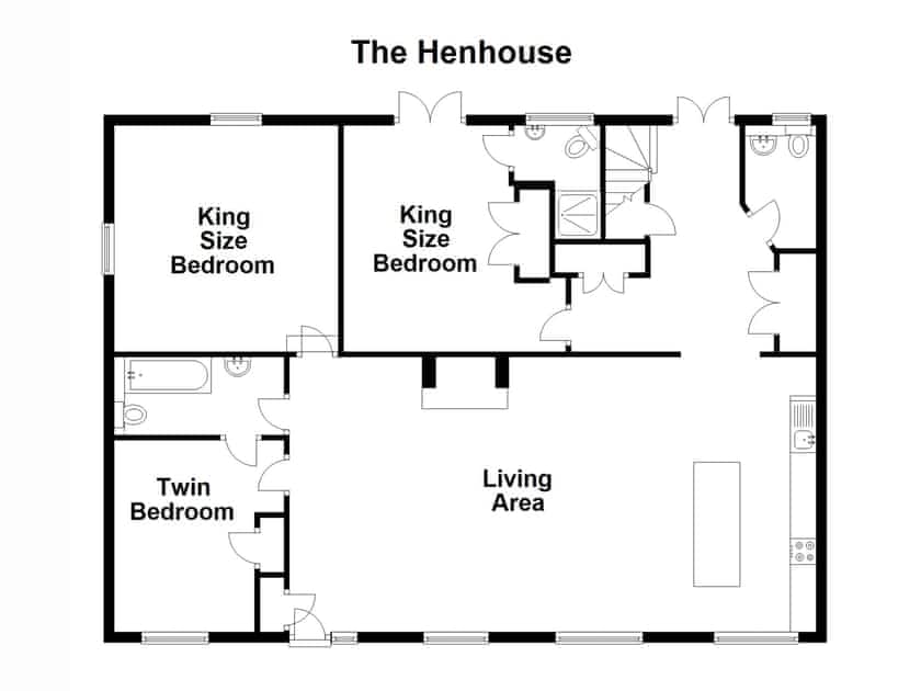 Floor plan | The Henhouse - Manor Mews, Tattersett, near Fakenham