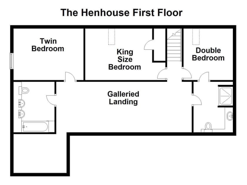 Floor plan | The Henhouse - Manor Mews, Tattersett, near Fakenham
