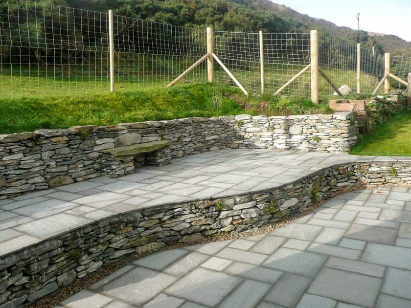 Outdoor area | SQLArran Cottage, Lochranza