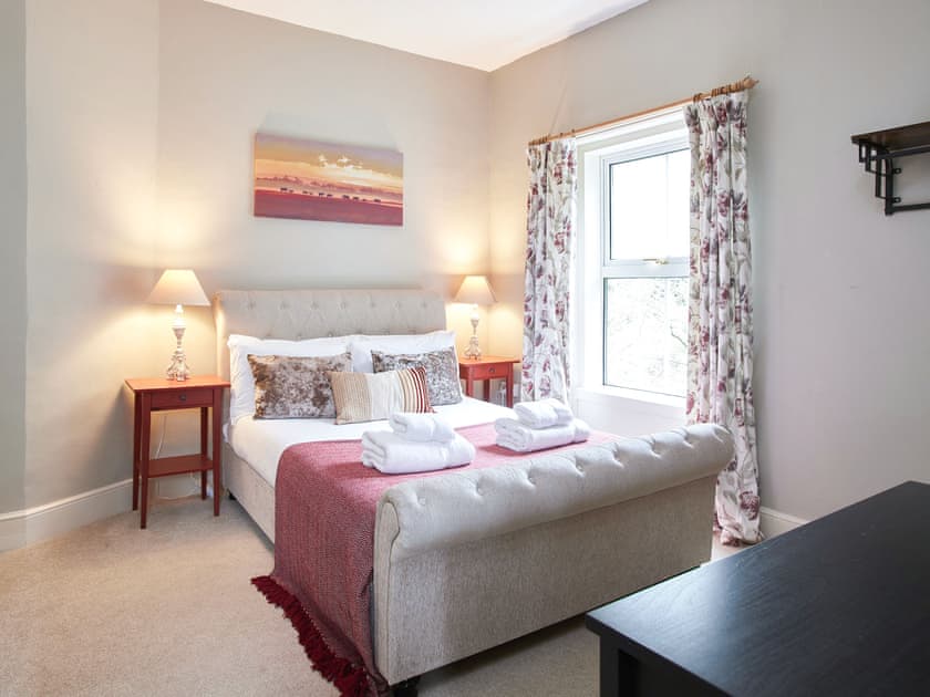 Elegant living room with wood burner | The Manor House - Manor Mews, Tattersett, near Fakenham