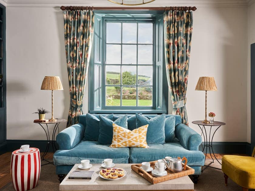Living room | Lambside House - Carswell Cottages, Holbeton